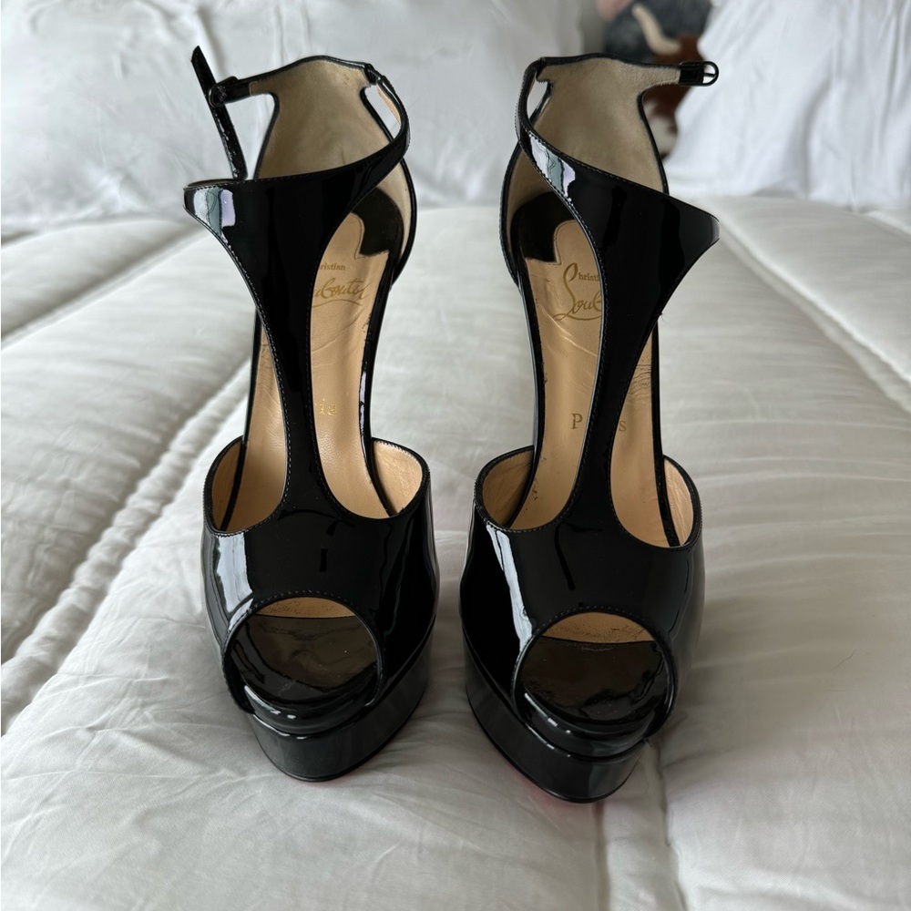 Louboutin Peep Toe Heels